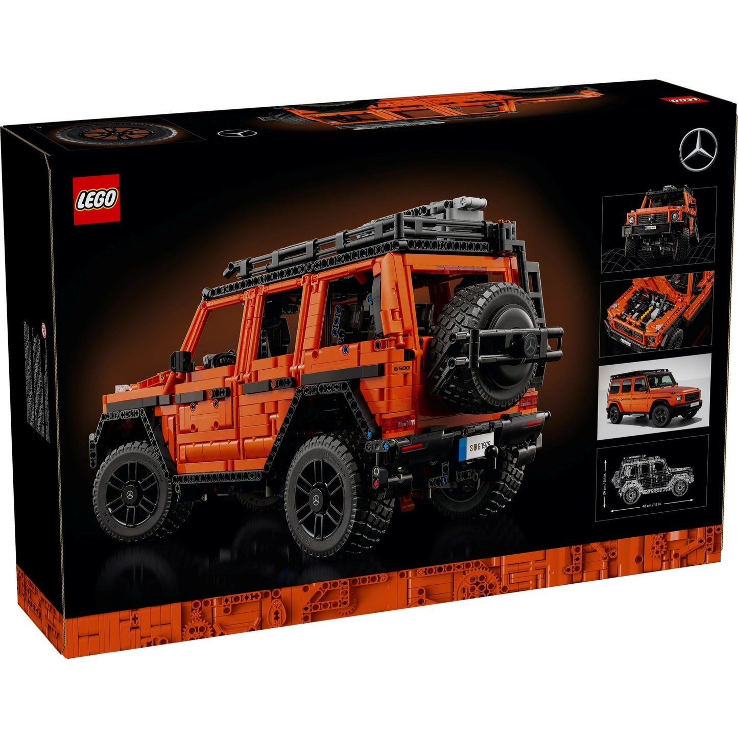 LEGO Technic 42177 - Mercedes-Benz G 500 PROFESSIONAL Line - cutie spate