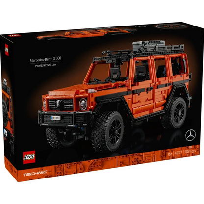 LEGO Technic 42177 - Mercedes-Benz G 500 PROFESSIONAL Line - cutie fata