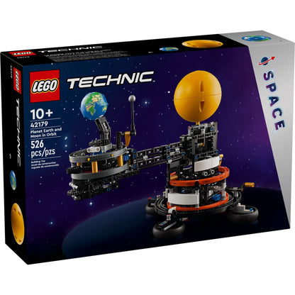 LEGO Technic 42179 - Planeta Pământ și Luna pe orbită - cutie fata