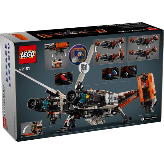 LEGO Technic 42181 - Naveta spațială LT81 cu decolare și aterizare verticală - cutie spate