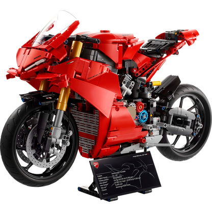 LEGO Technic 42202 - Motocicleta Ducati Panigale V4 S - set construit