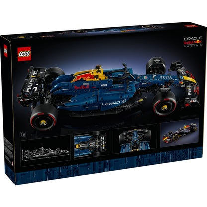 LEGO Technic 42206 - Mașina F1 Oracle Red Bull Racing RB20 - cutie spate