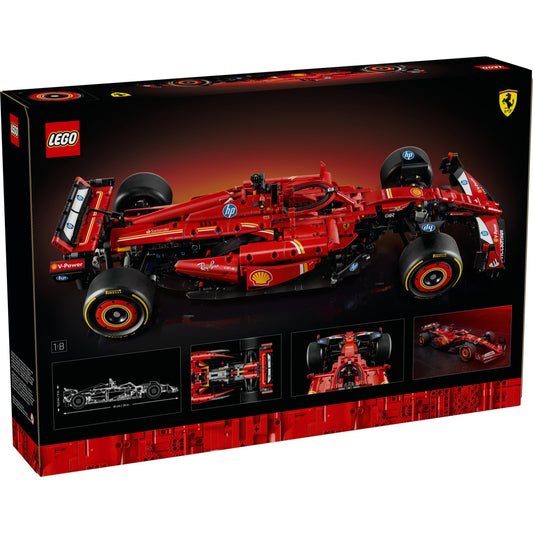 LEGO Technic 42207 - Mașina F1 Ferrari SF-24 - cutie spate