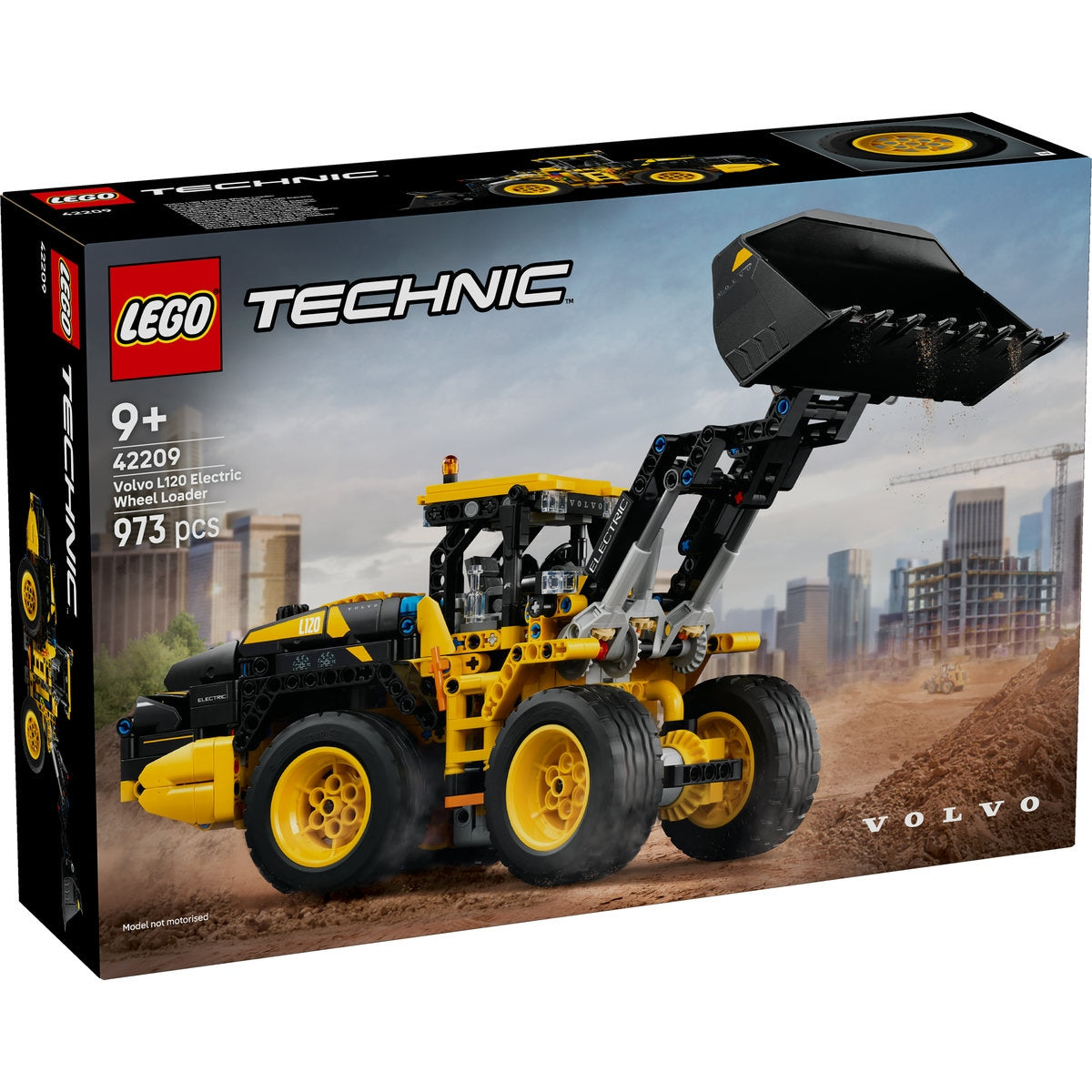LEGO Technic 42209 Volvo L120 Electric Wheel Loader - cutie fata
