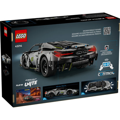 LEGO Technic 42214 - Supermașina sport Lamborghini Revuelto - cutie spate