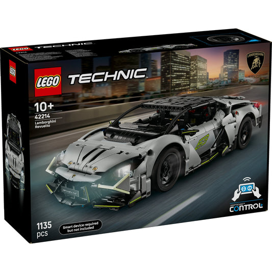 LEGO Technic 42214 - Supermașina sport Lamborghini Revuelto - cutie fata