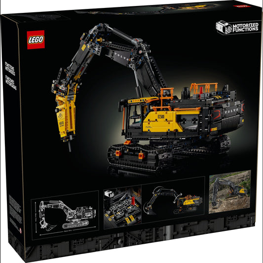 LEGO Technic 42215 - Excavator Volvo EC500 Hybrid - cutie spate