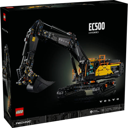 LEGO Technic 42215 - Excavator Volvo EC500 Hybrid - cutie fata