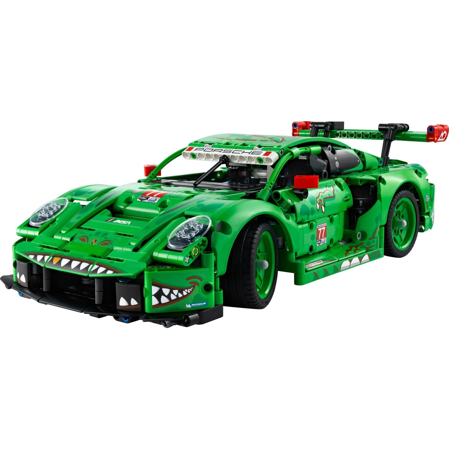 LEGO Technic 42224 - Mașina Porsche 911 GT3 R REXY AO Racing - set construit