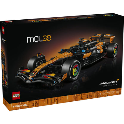 LEGO Technic 42228 Mașina F1® McLaren MCL39 - cutie fata