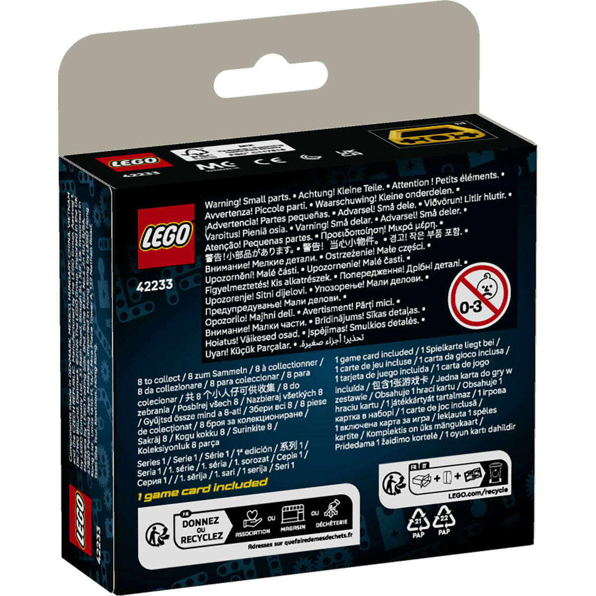LEGO Technic 42233 Mighty Machines Series 1 - cutie spate