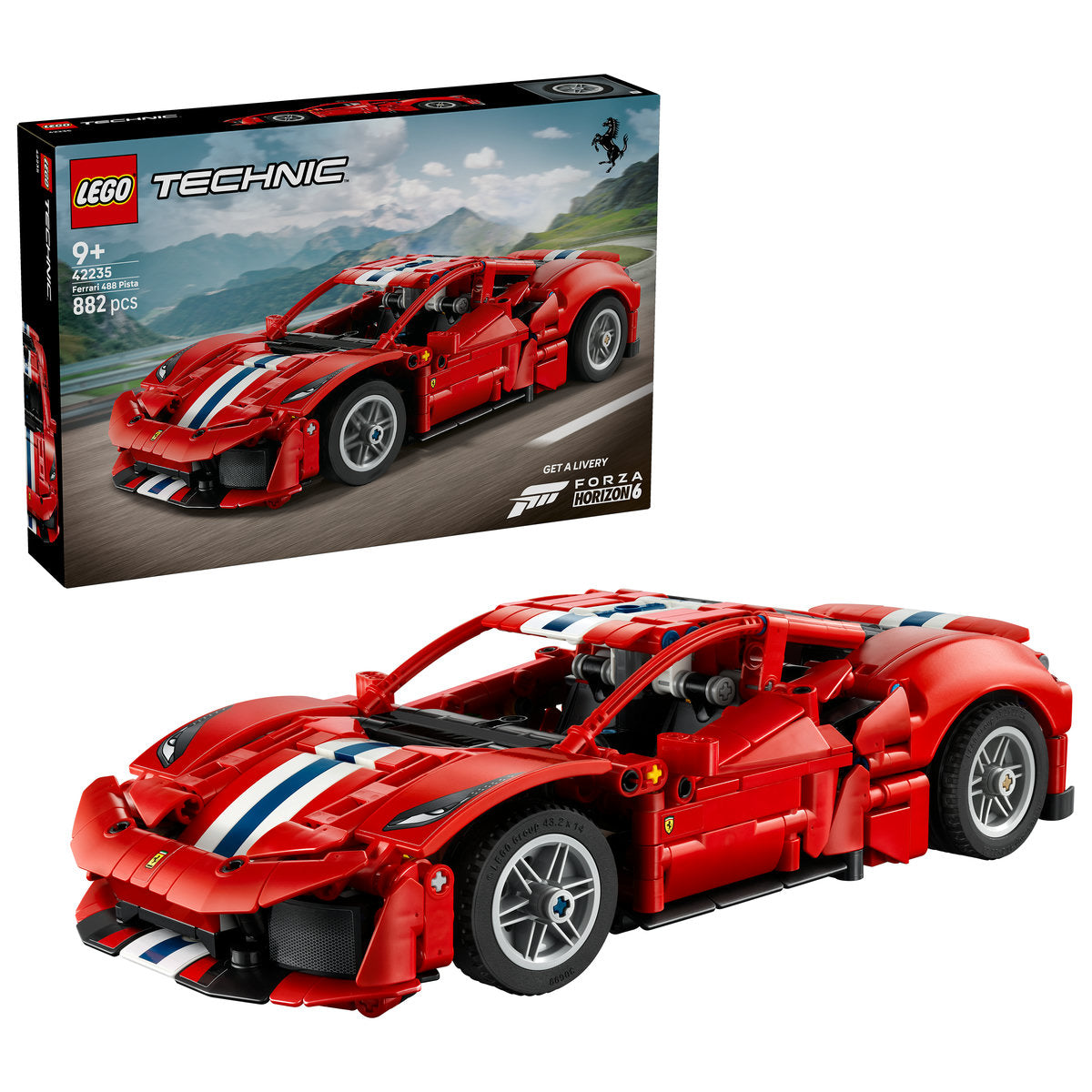 LEGO Technic 42235 Mașina Ferrari 488 Pista