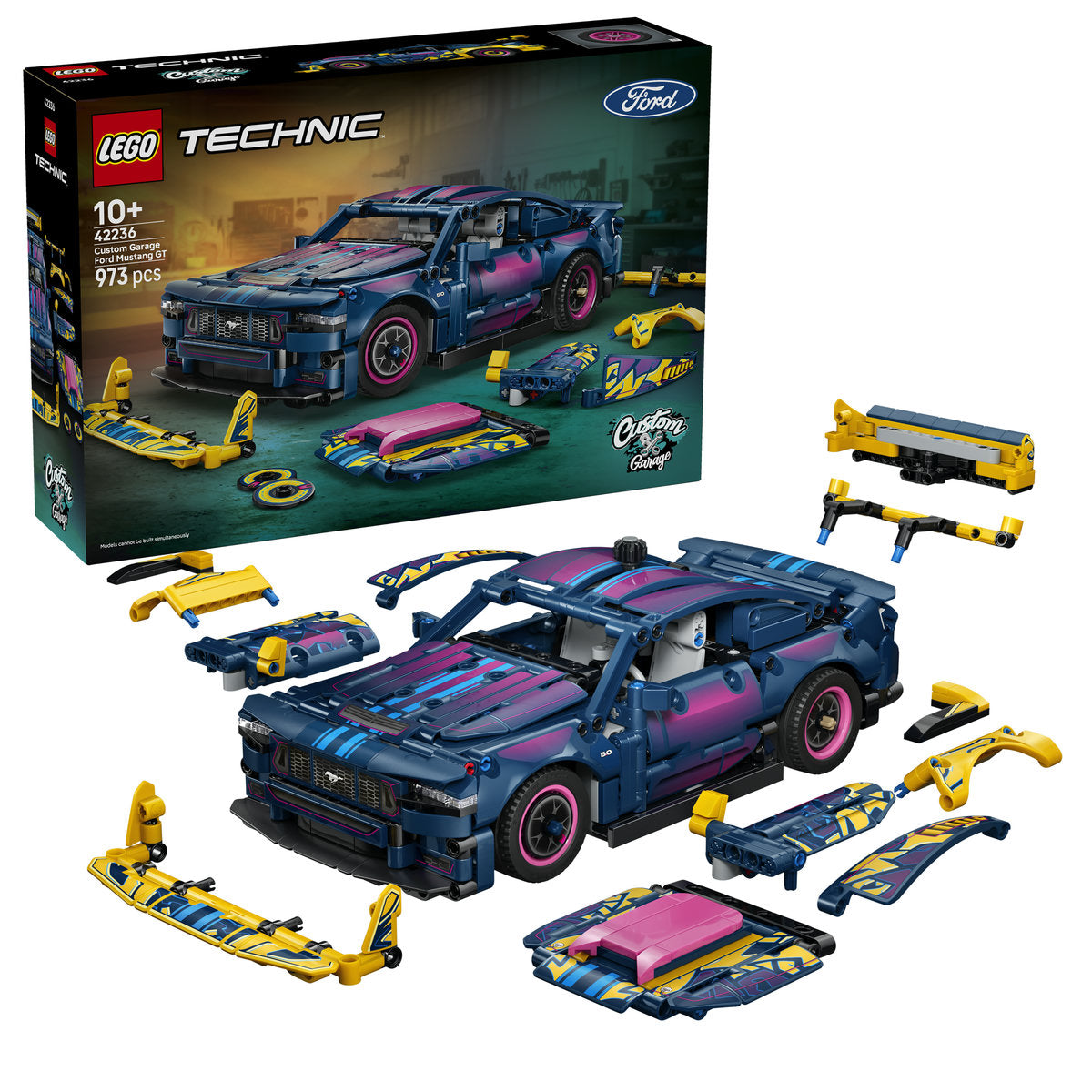 LEGO Technic 42236 Mașină personalizată Ford Mustang GT