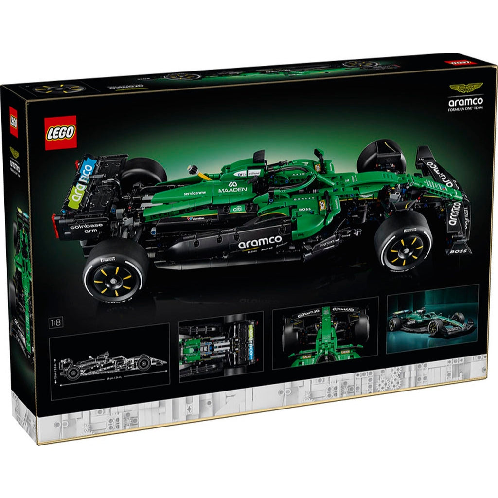 LEGO Technic 42240 Aston Martin Aramco AMR25 - cutie spate