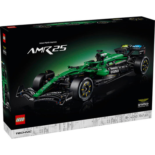 LEGO Technic 42240 Aston Martin Aramco AMR25 - cutie fata