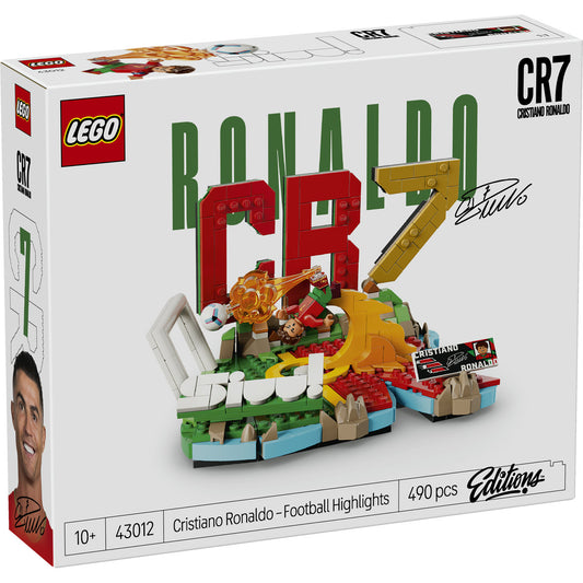 LEGO Editions 43012 Cristiano Ronaldo – Football Highlights - cutie fata