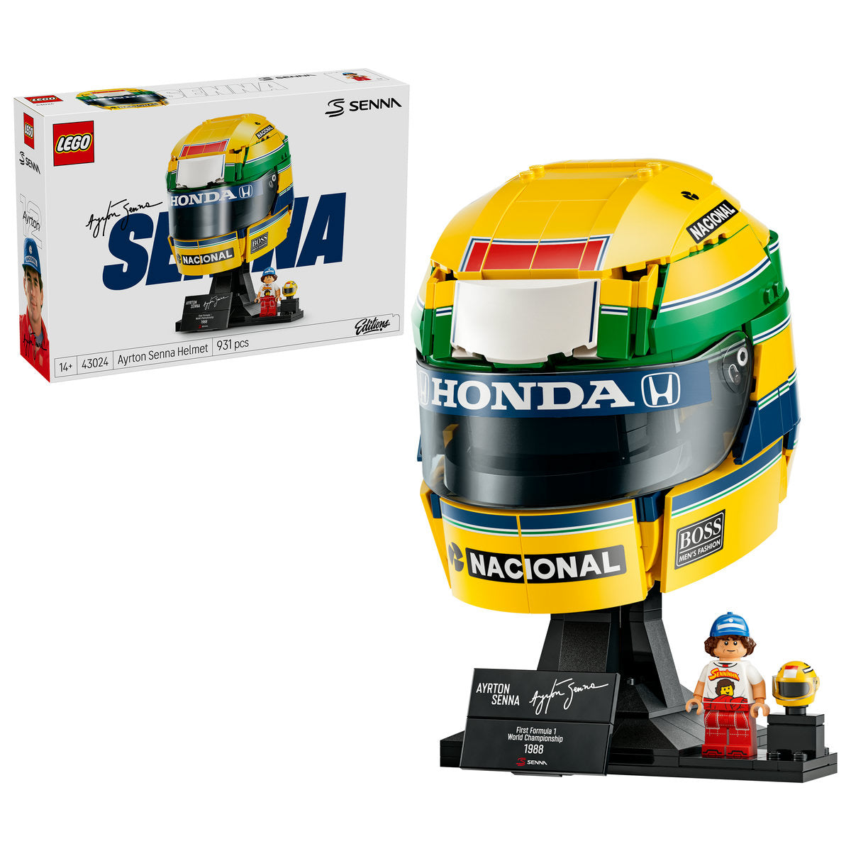 LEGO Editions 43024 Casca lui Ayrton Senna