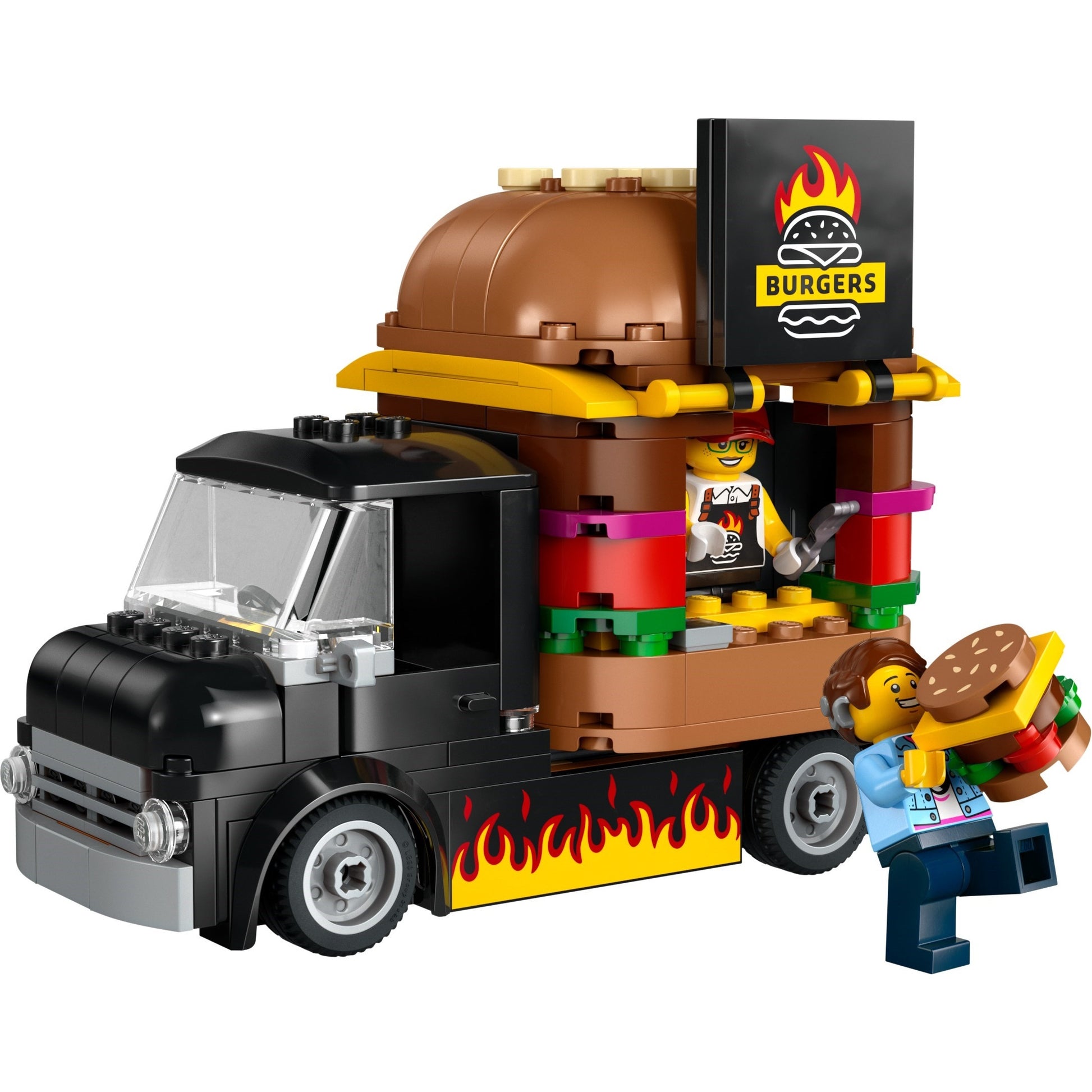 LEGO City 60404 Burger Van - set construit