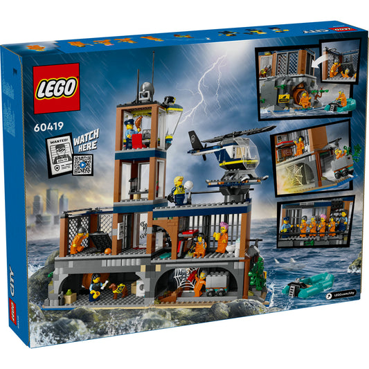 LEGO City 60419 Insula-închisoare - cutie spate