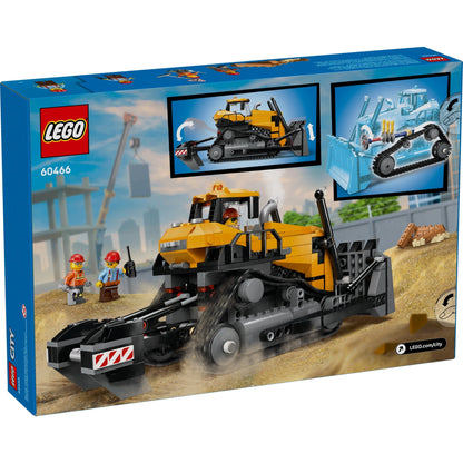 LEGO City 60466 - Buldozer galben - cutie spate