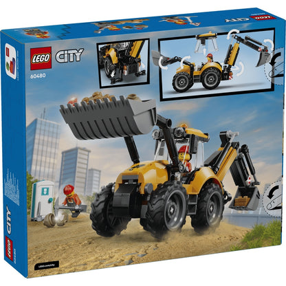 LEGO City 60480 Backhoe Loader - cutie spate