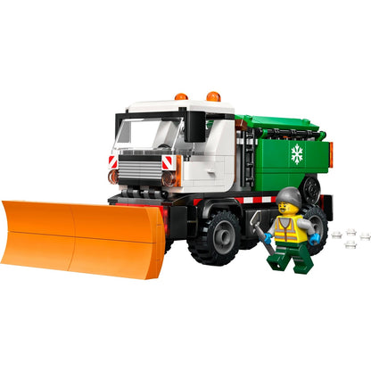 LEGO City 60490 - Vehicul cu plug de zăpadă