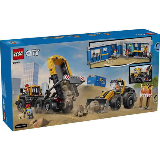 LEGO City 60494 Dump Truck Front End Loader - cutie spate