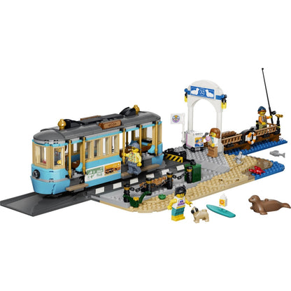 LEGO City 60506 Classic Beach Tram - set construit