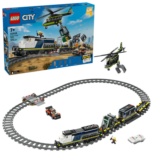 LEGO City 60508 Jaf în trenul poliției
