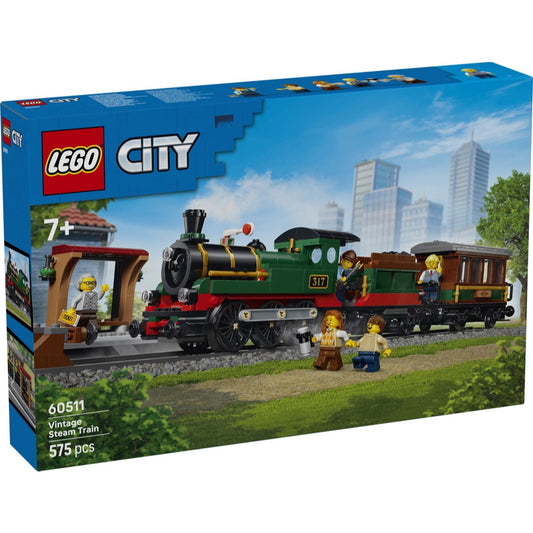 LEGO City 60511 Vintage Steam Train - cutie fata