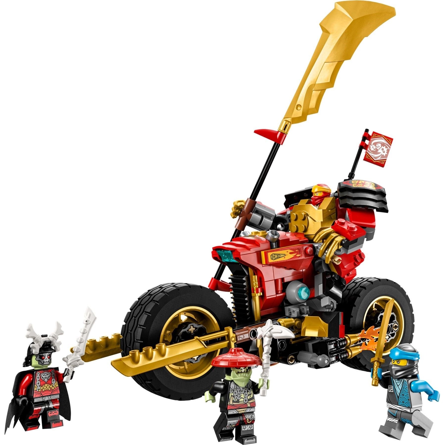 LEGO NINJAGO® 71783 - Motocicleta robot EVO a lui Kai - set construit
