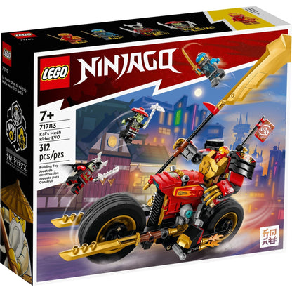 LEGO NINJAGO® 71783 - Motocicleta robot EVO a lui Kai - cutie fata