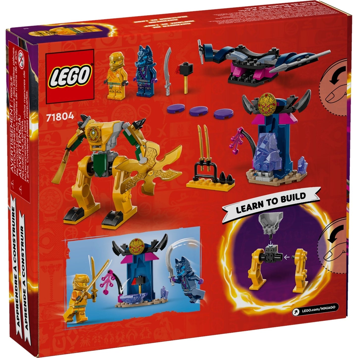 LEGO Ninjago 71804 Arin's Battle Mech - cutie spate