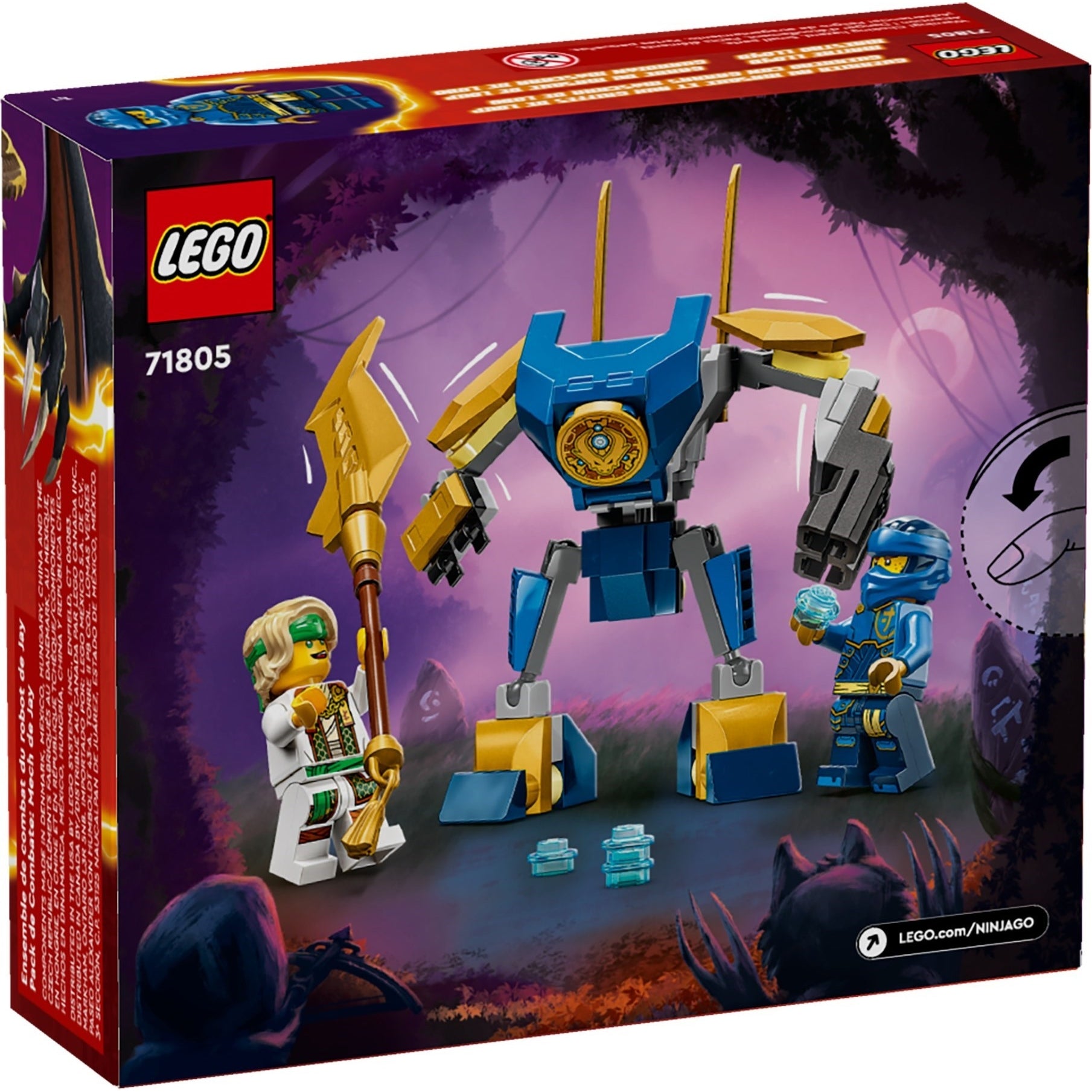 LEGO Ninjago 71805 Jay's Mech Battle Pack - cutie spate