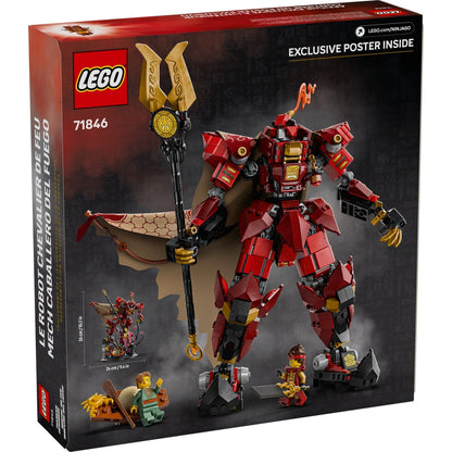 LEGO NINJAGO 71846 - Robotul cavaler al focului