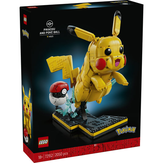 LEGO Pokemon 72152 Pikachu and Poke Ball - cutie fata