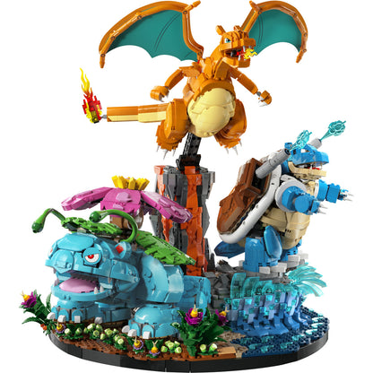 LEGO Pokemon 72153 Venusaur, Charizard and Blastoise - set construit