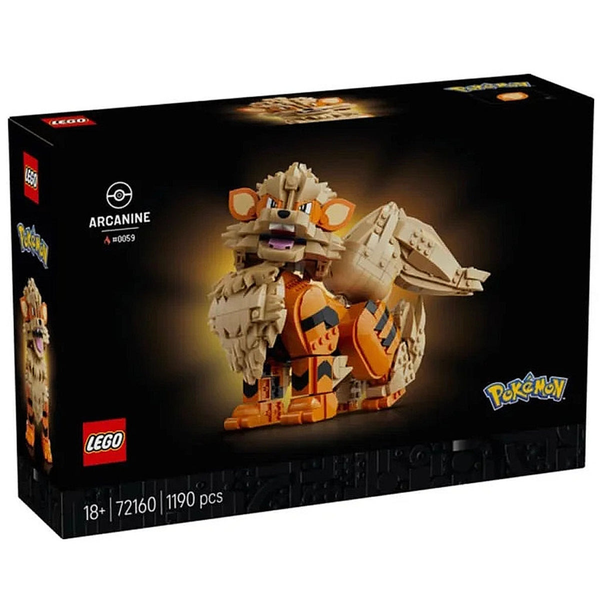 LEGO Pokemon 72160  Arcanine - cutie fata