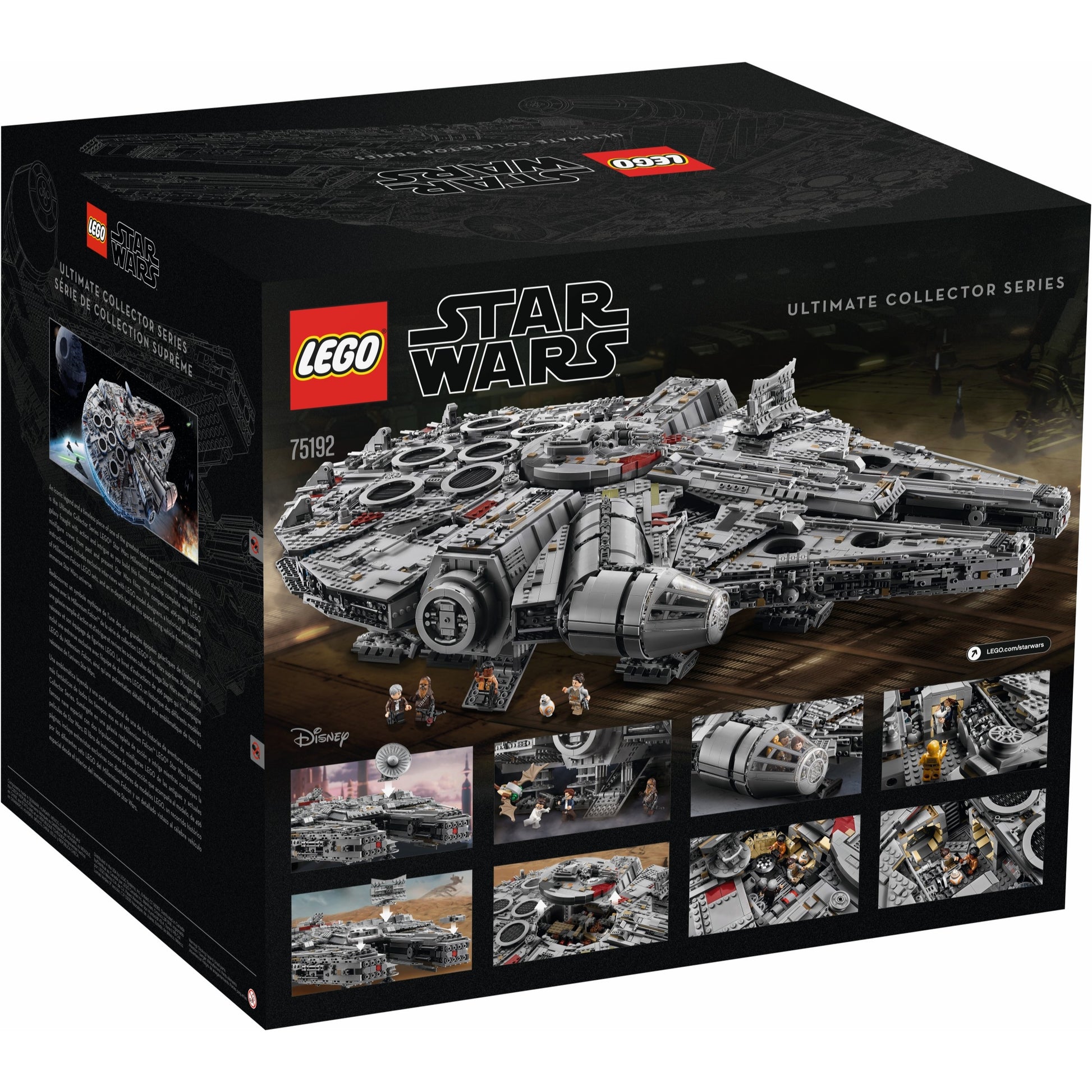 LEGO Star Wars 75192 Millenium Falcon - cutie spate