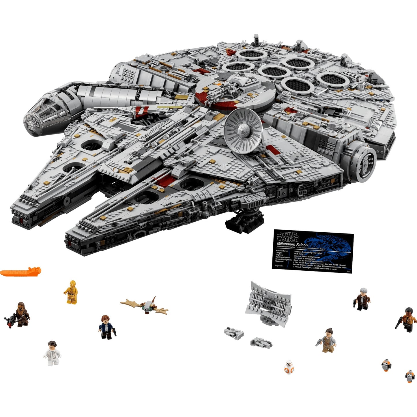 LEGO Star Wars 75192 Millenium Falcon - set construit