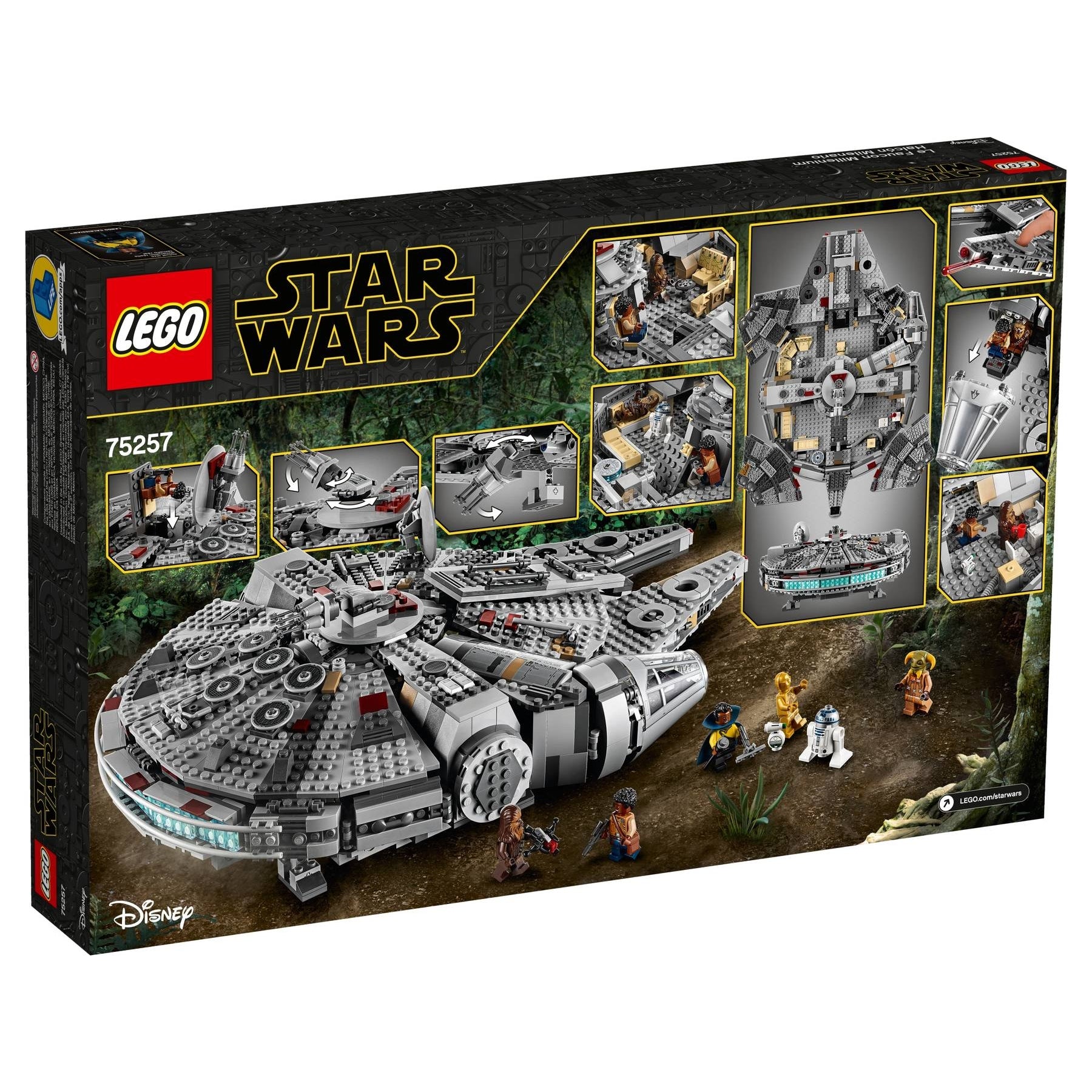 LEGO Star Wars™ 75257 - Millennium Falcon™ - cutie spate