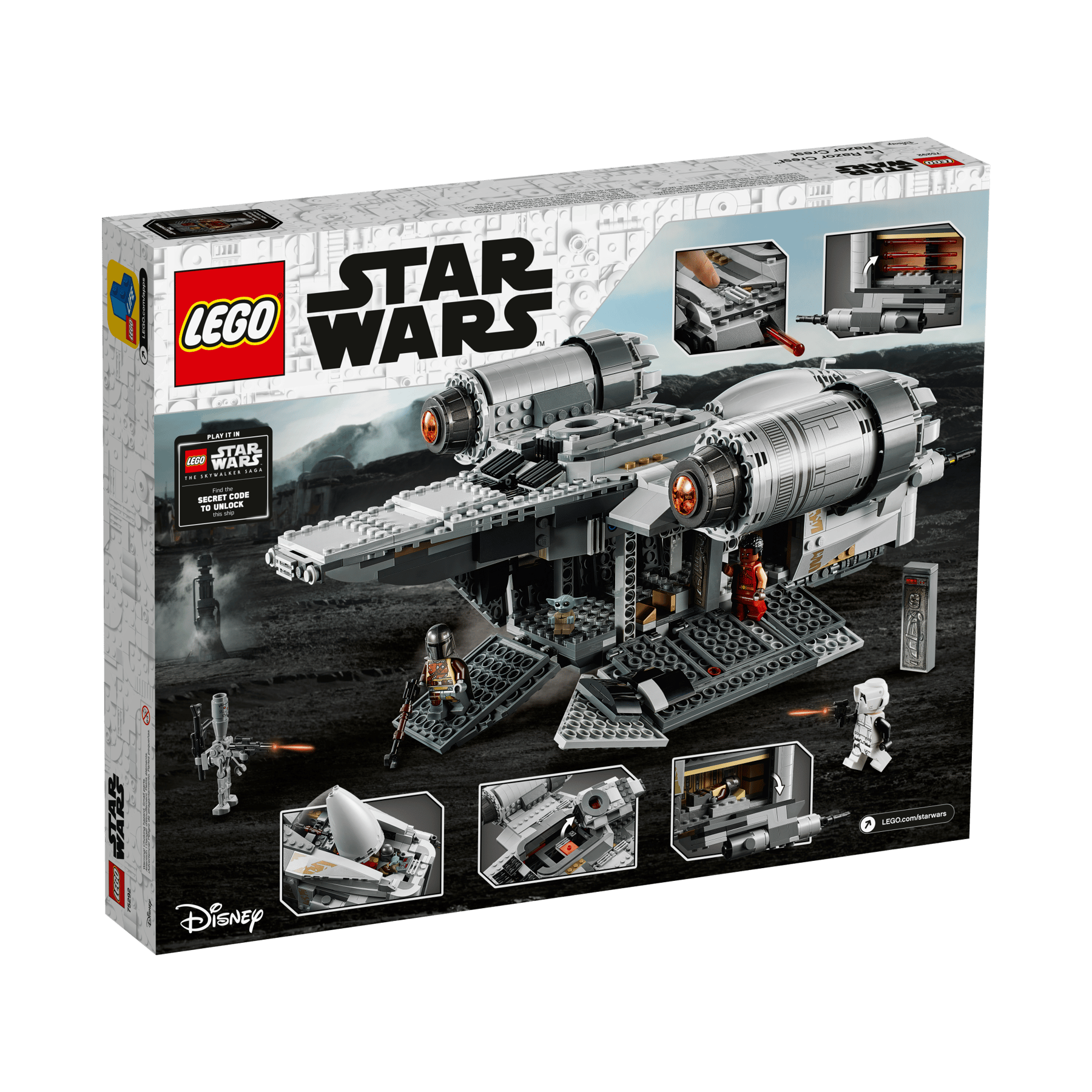 LEGO Star Wars™ 75292 - The Razor Crest™ - cutie spate