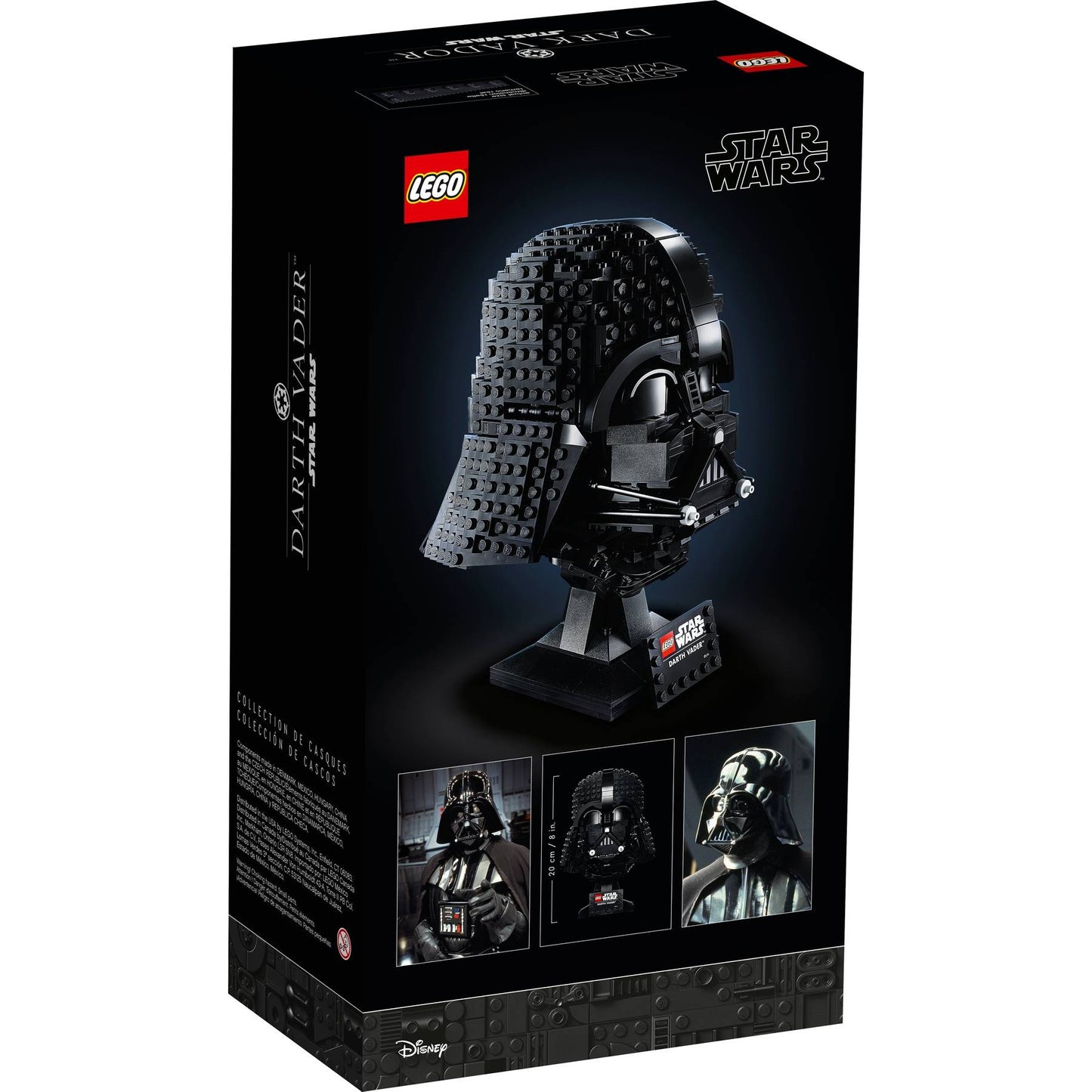 LEGO Star Wars™ 75304 - Cască Darth Vader™ - cutie spate