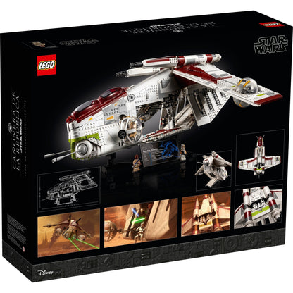 LEGO Star Wars 75309 Republic Gunship - cutie spate
