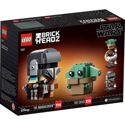 LEGO Star Wars™ 75317 - Mandalorian™ și Copilul - cutie spate