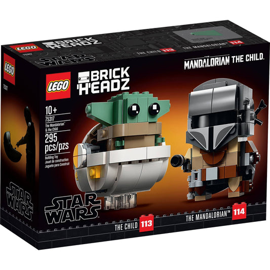 LEGO Star Wars™ 75317 - Mandalorian™ și Copilul - cutie fata