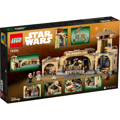 LEGO Star Wars™ 75326 - Sala tronului lui Boba Fett - cutie spate