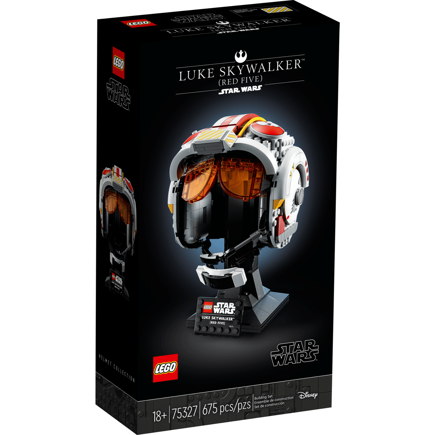 LEGO Star Wars™ 75327 - Cască Luke Skywalker™ (Red Five) - cutie fata