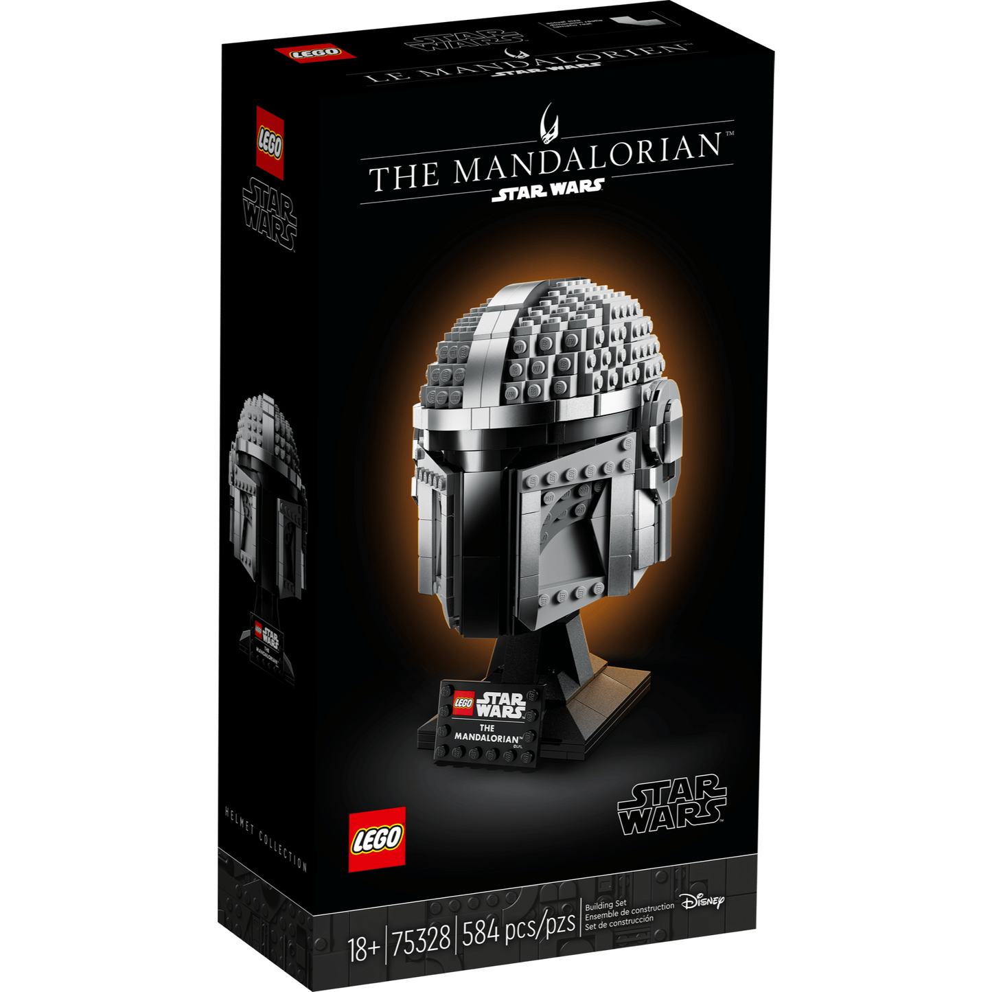 LEGO Star Wars™ 75328 - Casca Mandalorian™ - cutie fata