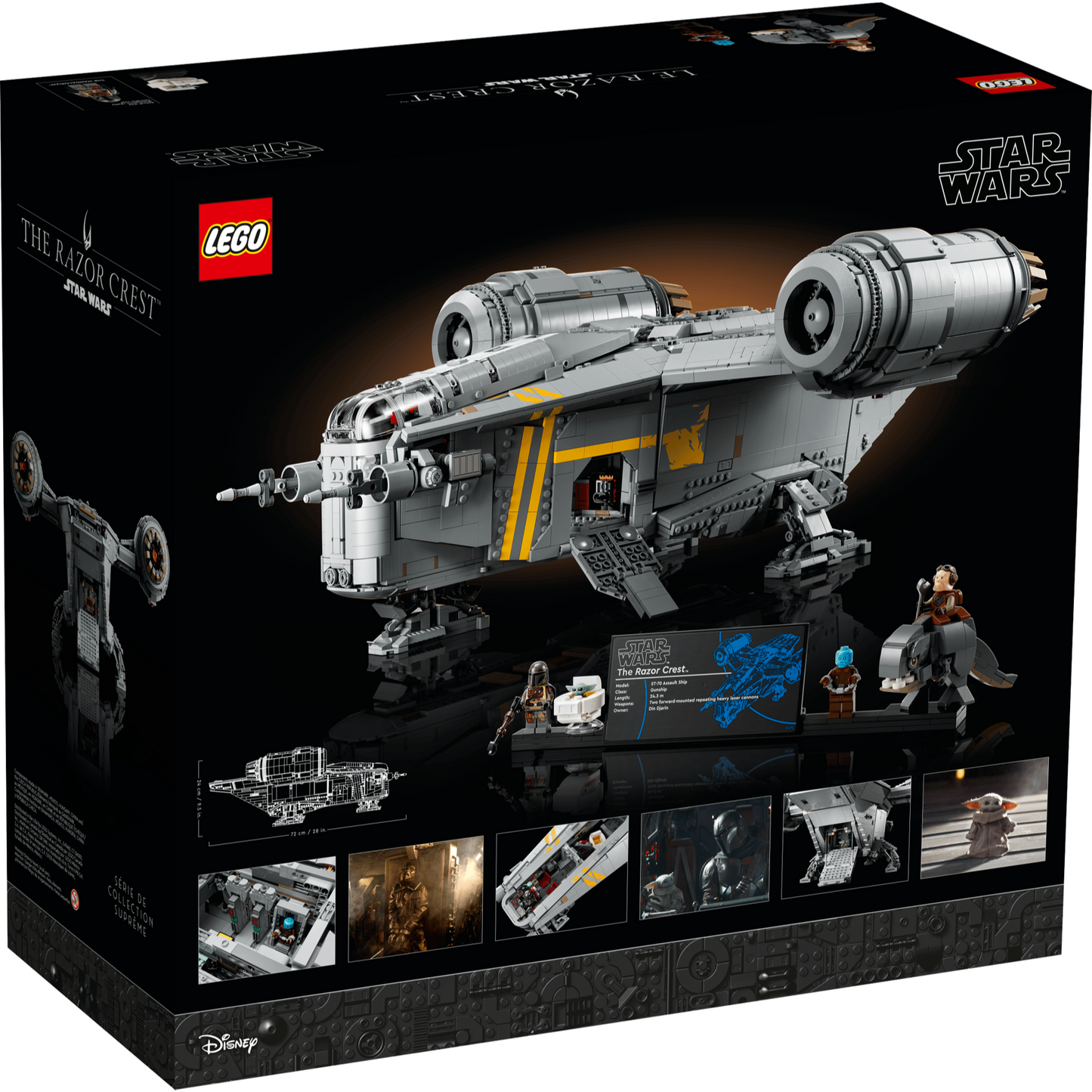 LEGO Star Wars™ 75331 - Razor Crest™ - cutie spate